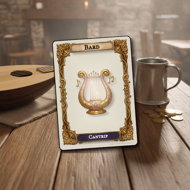 Bard Spell Cards